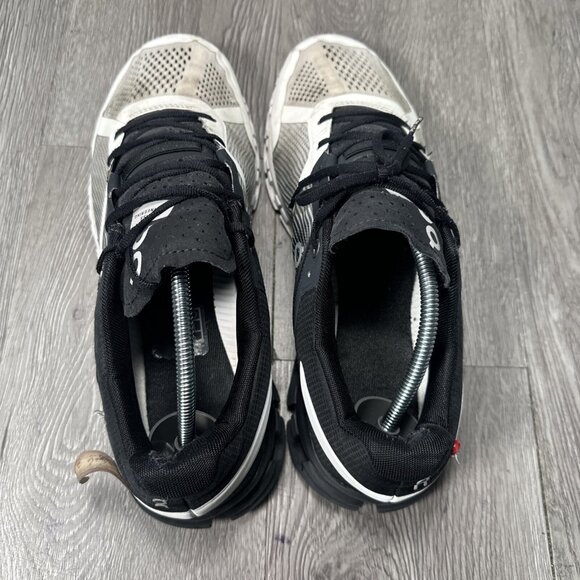 on cloudflow 2.0 mens size 8.5 shoes white black athletic running sneakers main image 10
